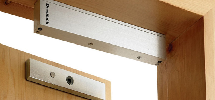 Magnetic lock installation Holtville